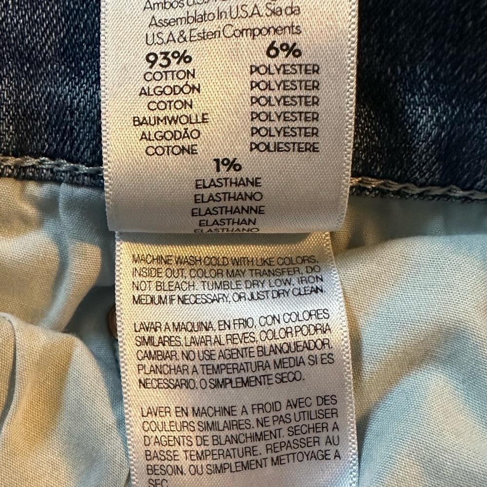MOTHER Denim Insider Crop Fray in Gypsy Size 29 - Picture 9 of 11